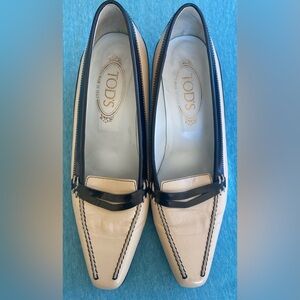 TODS leather heels